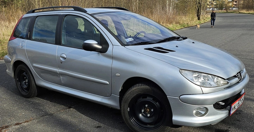 Peugeot 206 cena 6500 przebieg: 186000, rok produkcji 2003 z Łódź małe 667